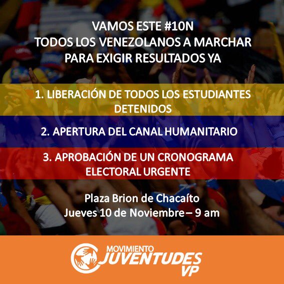 LigiaDelfin's tweet image. Mañana los estudiantes y jóvenes venezolanos en la calle a exigir ¡Resultados YA! La crisis no se pone en pauso por un diálogo