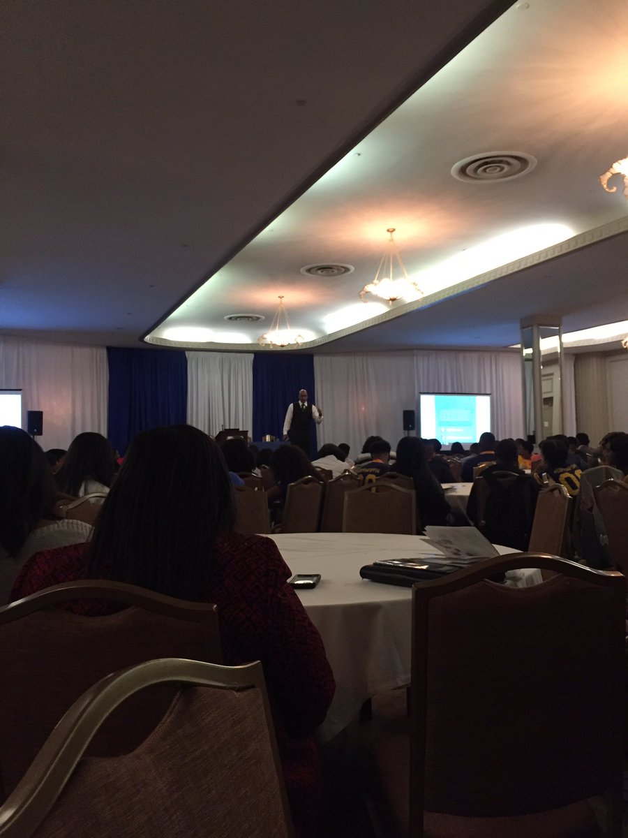 Great advice from former MBA player, Maurice "Mo" Evans <a href="/HBCUcareer/">HBCU Careers</a> #thdnext