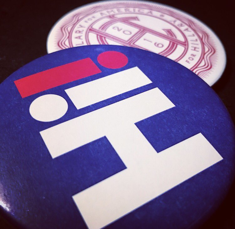 davidmill's tweet image. A weirdly timed tho nice surprise today. Thank you @HillaryClinton @michaelbierut @louisefili @nickmisani—I still believe #designbuildstrust