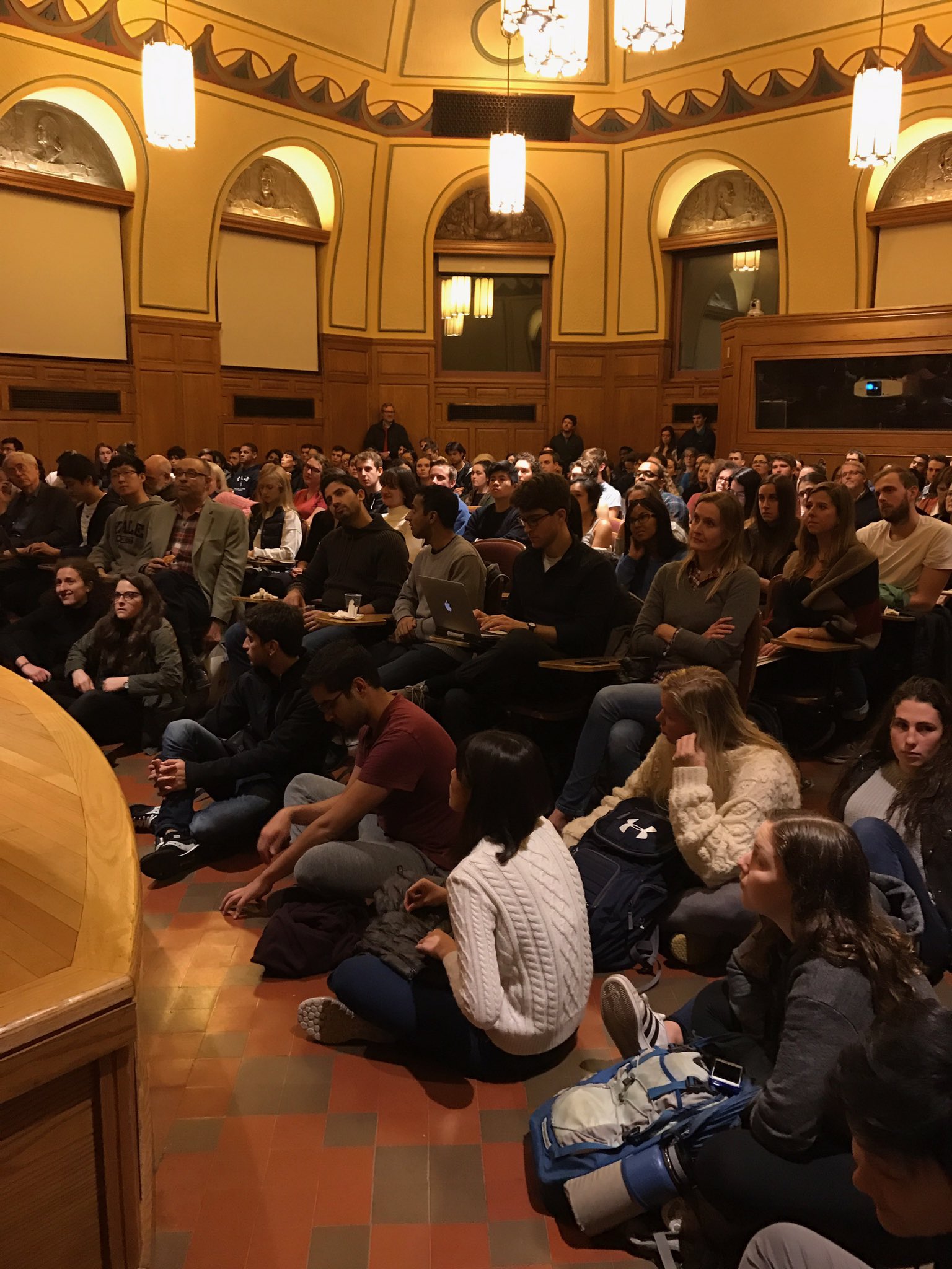 Yale History on Twitter ""Now What?" Students, faculty & visitors are