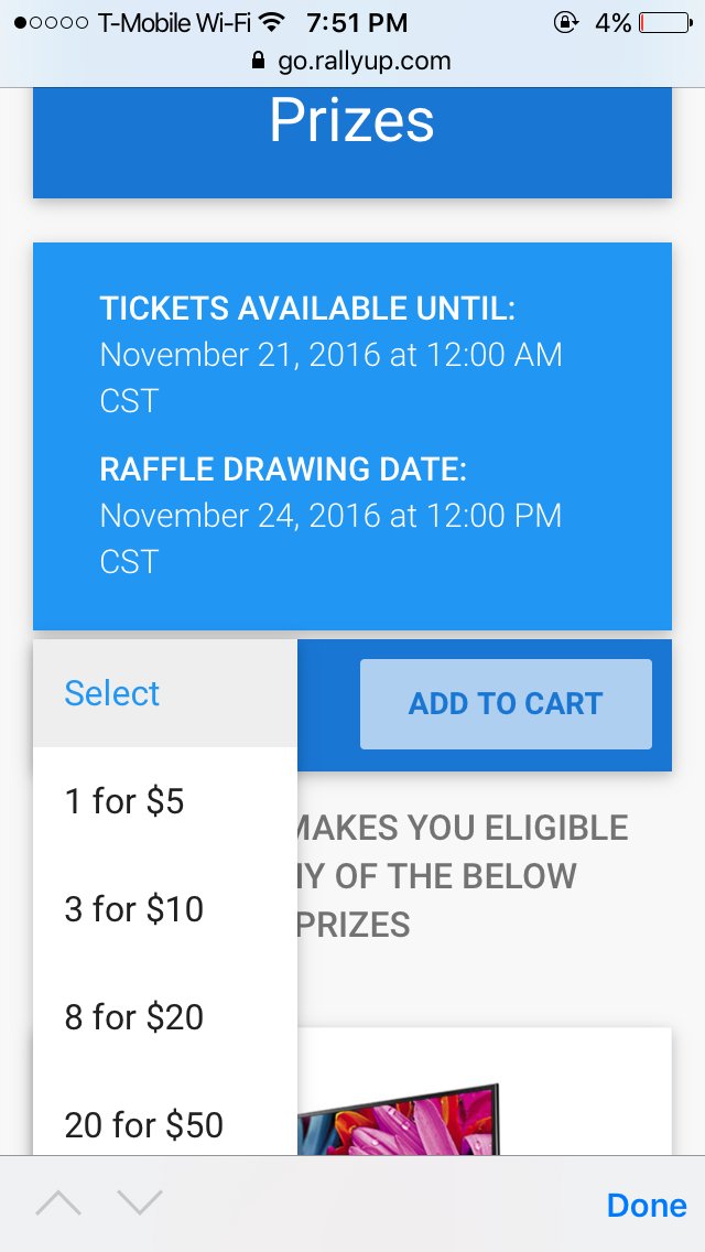 GlistenTan's tweet photo. Hey #shockernation WIN A TV this #thanksgivingday Check out this #nonprofit RAFFLE #wichita https://t.co/uG6TOHl8gd https://t.co/OfNWWHxNAT