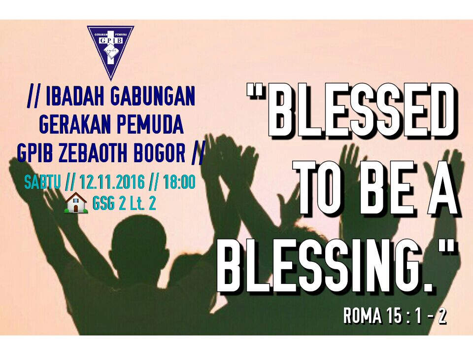 Selamat siang! Yuk hadir di ibadah gabungan bulan November! Gbu
see u 😊😊