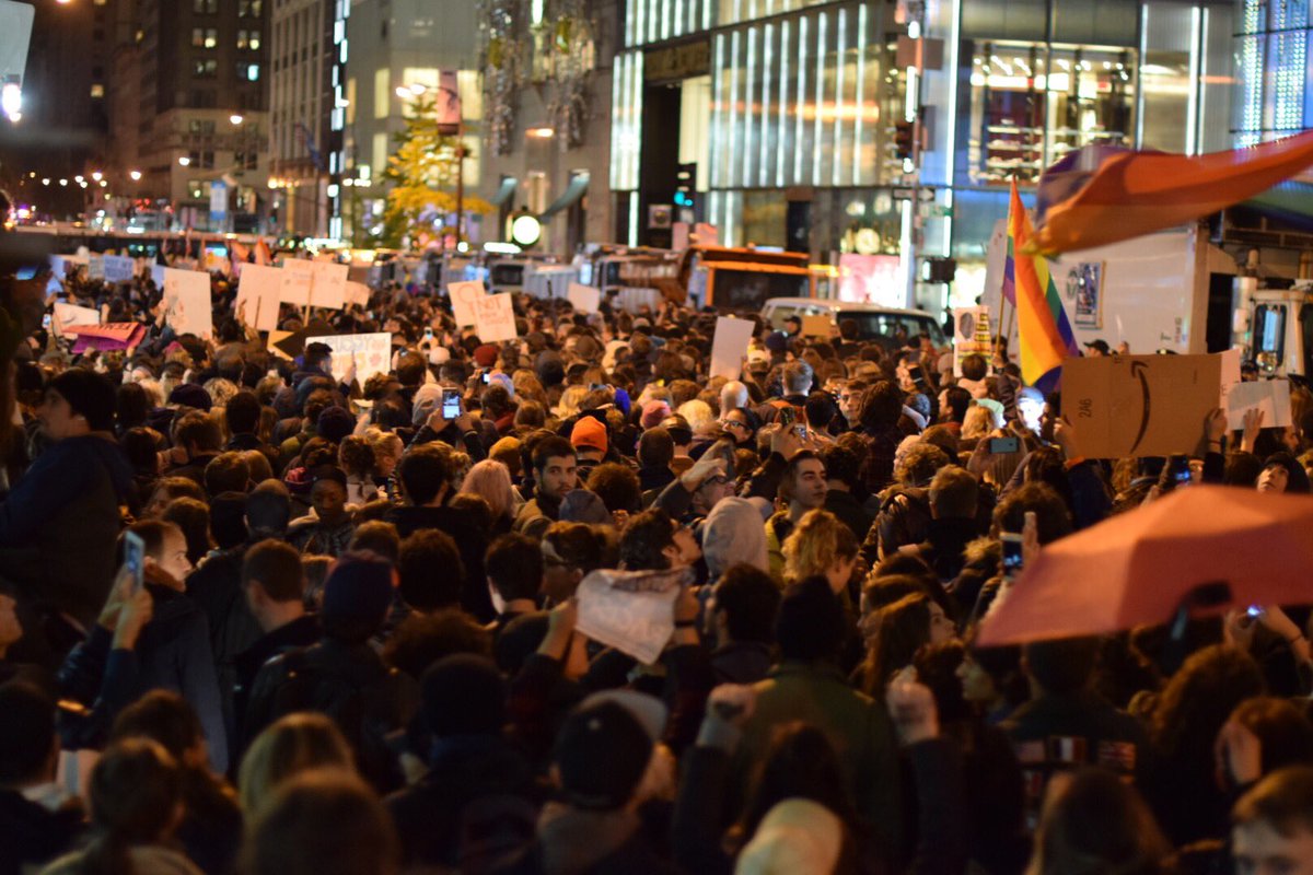 현재 미국실트 1위중인 #TrumpProtest 시위 현장 사진들 | 인스티즈