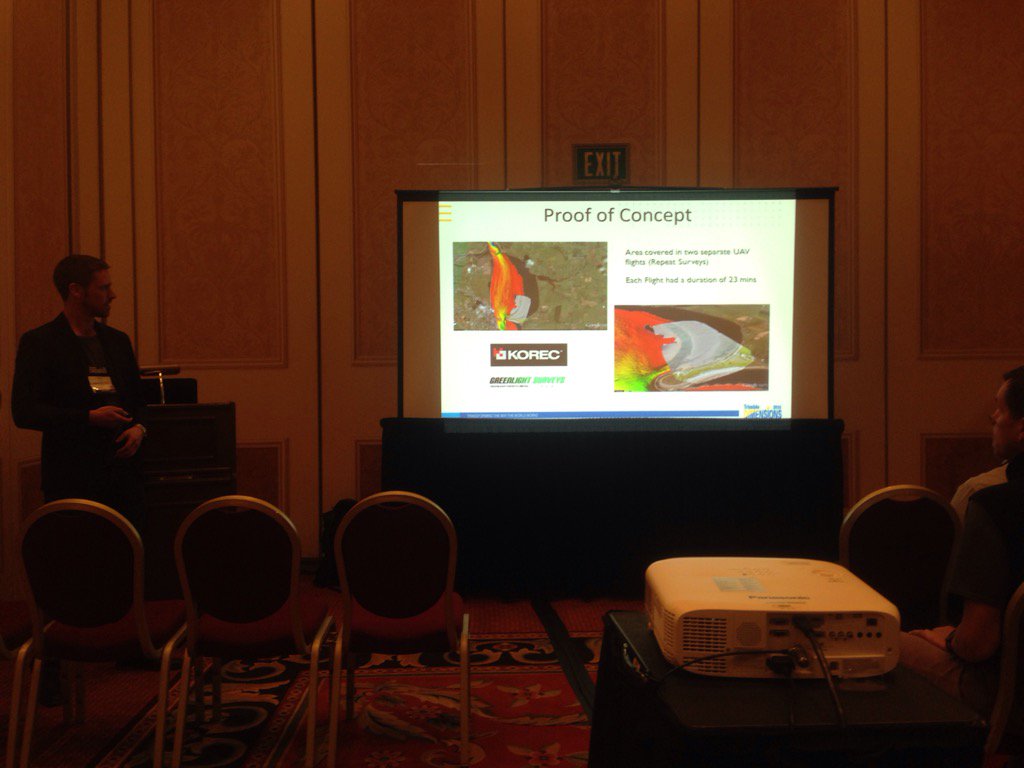io_geomatics's tweet image. Interesting presentation on intertidal mapping using the Trimble UX5 HP by Ronan O&apos;Toole @GLS_Operations @KORECGroup