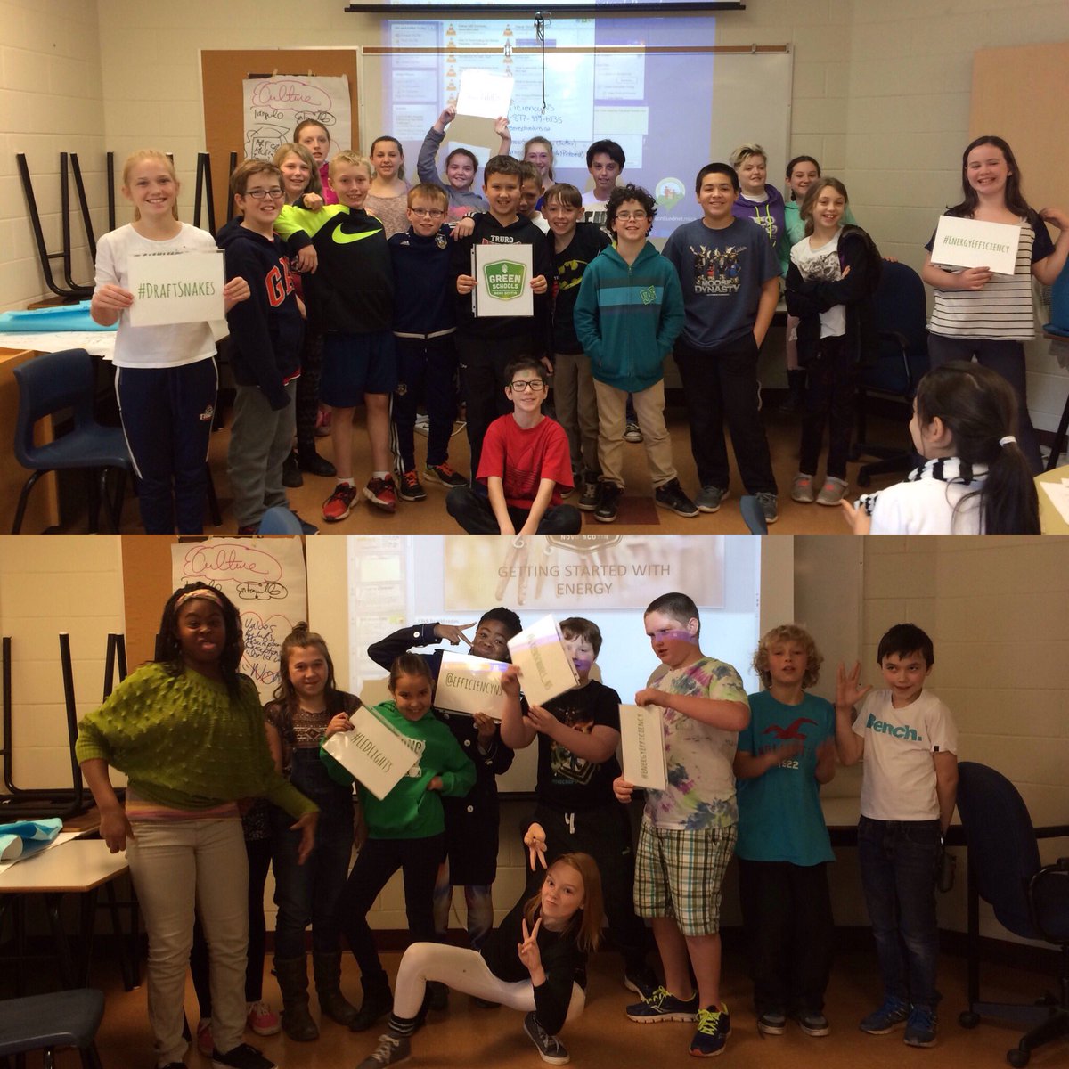 PamGreenSchools's tweet photo. @GreenSchools_NS Gr. 6's at #Truro #JunioHigh know why it's important to be #energyefficient 🍃♻️@CCRSB_Official https://t.co/FaCp4VK5cU