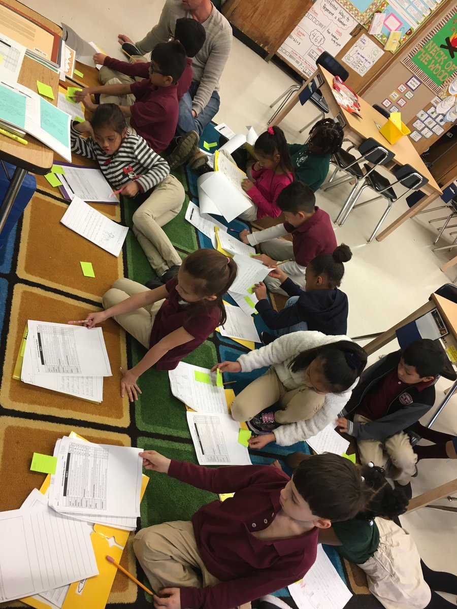 Using our informational checklists to help us set goals for our writing! #76learns