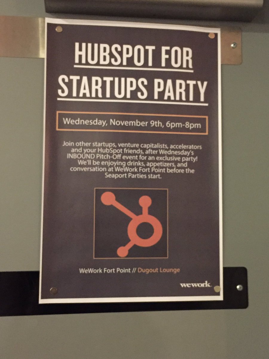 lucyscrenci's tweet image. Thanks @INBOUND for great networking and great company, you sure know how to throw a party! 👌#hubspotforstartups #INBOUND16
