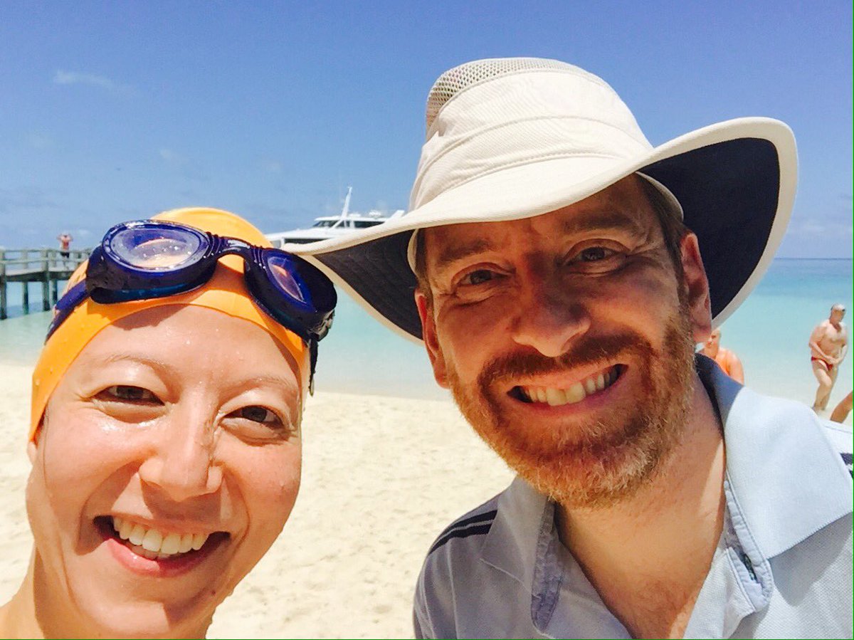 Superb swims, sun, sand and stunning sea life #HeronIsle #GreatBarrierReefSwim <a href="/OceanSwimSafari/">oceanswimsafaris</a> <a href="/taussie/">Tony Midolo</a>