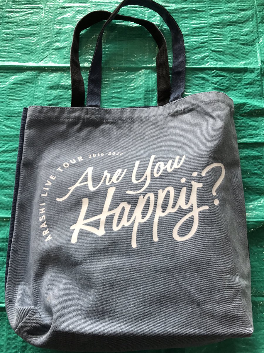 ゆ 嵐are You Happy グッズ Are You Happy ライト 2300円 ショッピングバッグ 1800円 嵐 会報フォルダ Are You Happy 10円 Arashicg