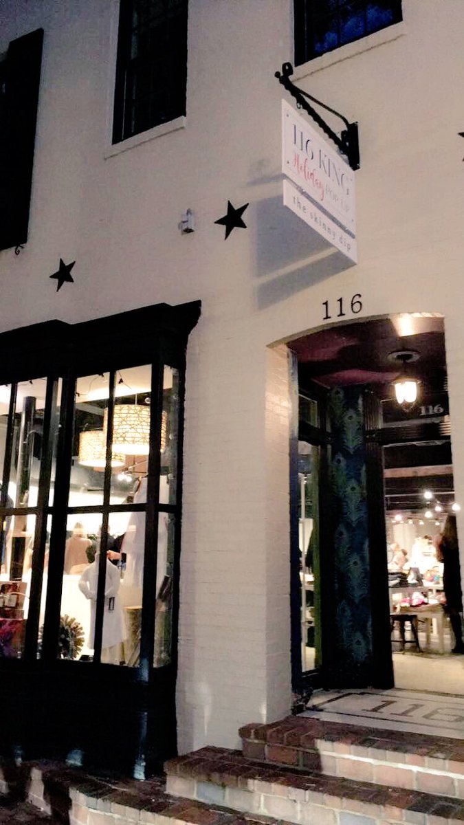 AlexandriaVA's tweet photo. Preview of 116 King St. holiday pop-up! Opens tomorrow till December 31. #116King https://t.co/HTlKqOtWUb