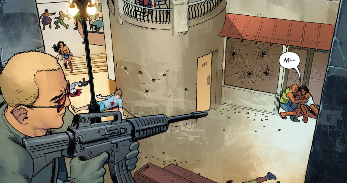 ClamourOfTruth's tweet image. "Innocent lives should never be put at risk, for fear of those who sow cruel intentions in the heart."

{Wonder Woman #10. #WonderWoman.}