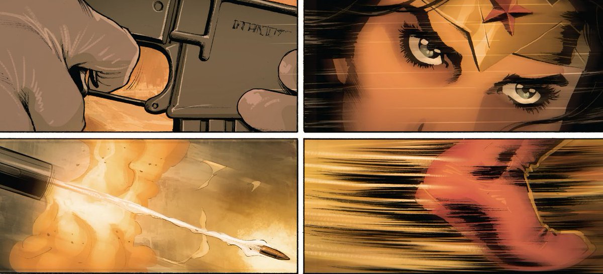 ClamourOfTruth's tweet image. "Innocent lives should never be put at risk, for fear of those who sow cruel intentions in the heart."

{Wonder Woman #10. #WonderWoman.}
