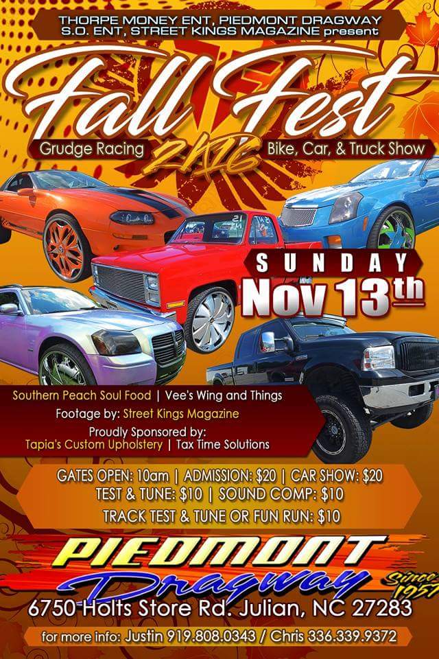 MassacreCustoms's tweet photo. #FallFest2K16 #PiedmontDragway #GboroNC https://t.co/QQDRCAKEcj