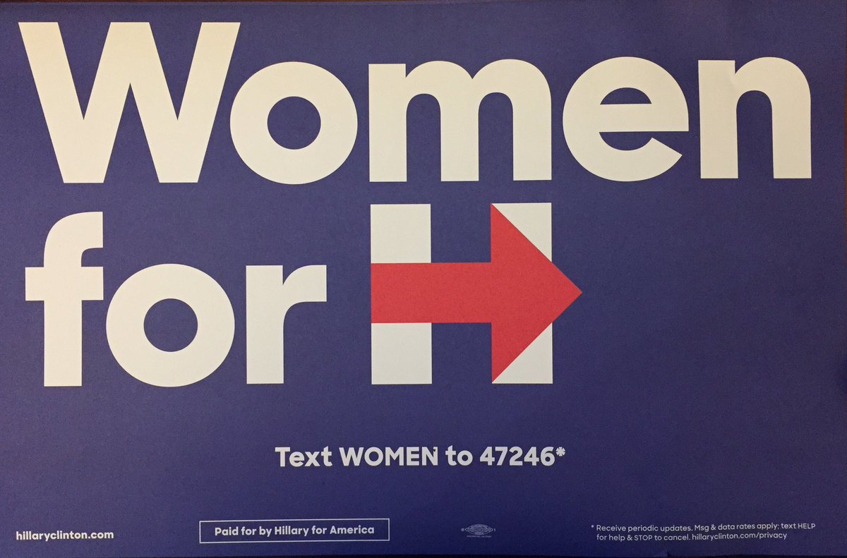 LVRaven12's tweet photo. @HillaryClinton We fought hard for you in NV but it wasn't enough 😪It was a pleasure &amp; privilege to campaign for you. #imwithher2016 https://t.co/360y92JAi5