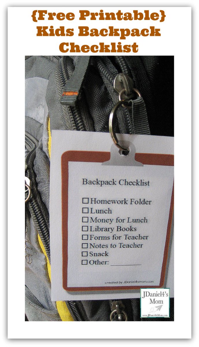 ambryorganizing's tweet photo. Backpack organization is a must. Let's teach our kids young the tool of a checklist.
#checklists#organized-kids https://t.co/1ARq29T19A