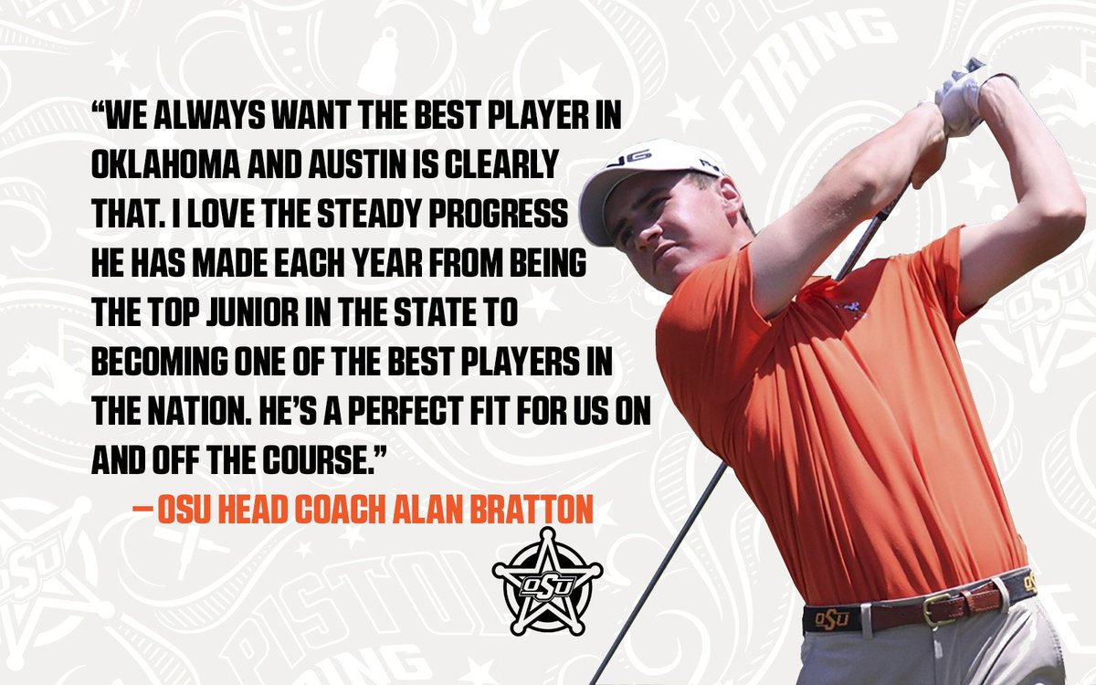 OSU Cowboy Golf (@osucowboygolf) on Twitter photo Love adding another Edmond talent to our roster! Welcome to the #okstate family <a href="/AustinEckroat/">Austin Eckroat</a>! Love adding another Edmond talent to our roster! Welcome to the #okstate family <a href="/AustinEckroat/">Austin Eckroat</a>!