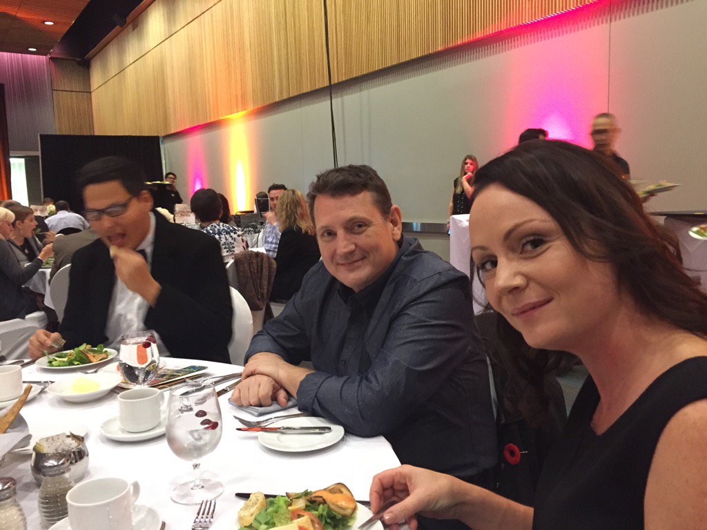fatblueman's tweet photo. The Blink's Garden team at #SiloamGala16 5 months of hard work! Dream realized! Thx Broadway Neighbourhood Centre! https://t.co/CpyIbt2tJH