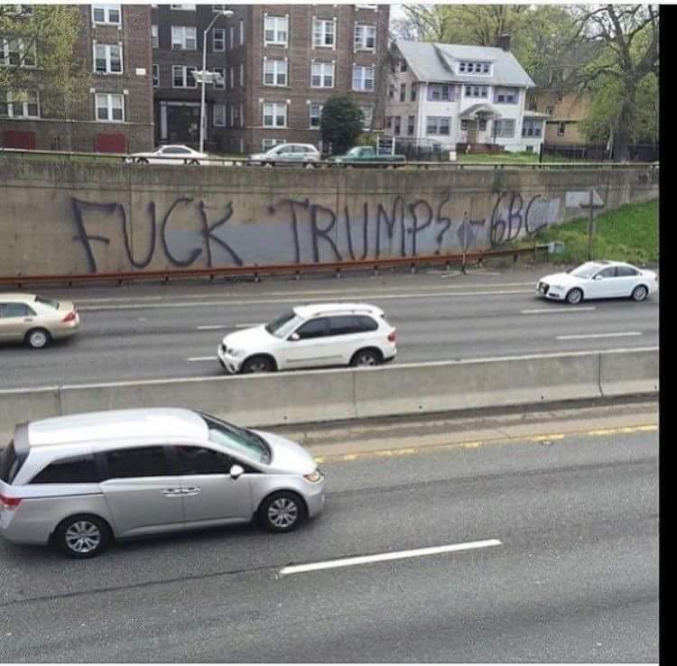 East Orange, New Jersey with a message