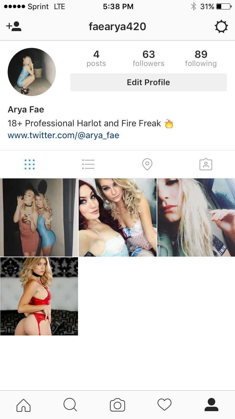 Arya Fae Instagram