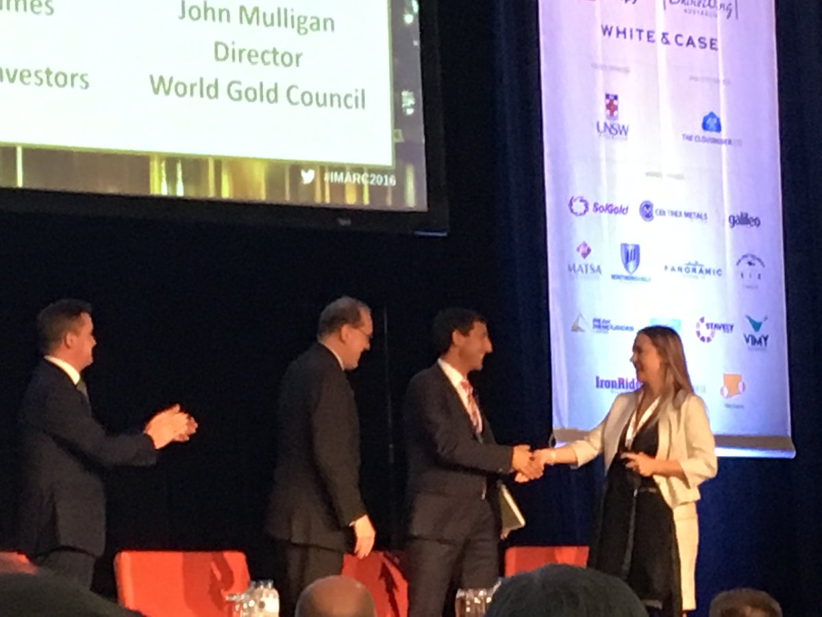 MiningNewsNet's tweet photo. Jake Klein named a legend in mining at @IMARC_Mining https://t.co/150iwdaIZx #IMARC2016 https://t.co/CJEc59ZFYu