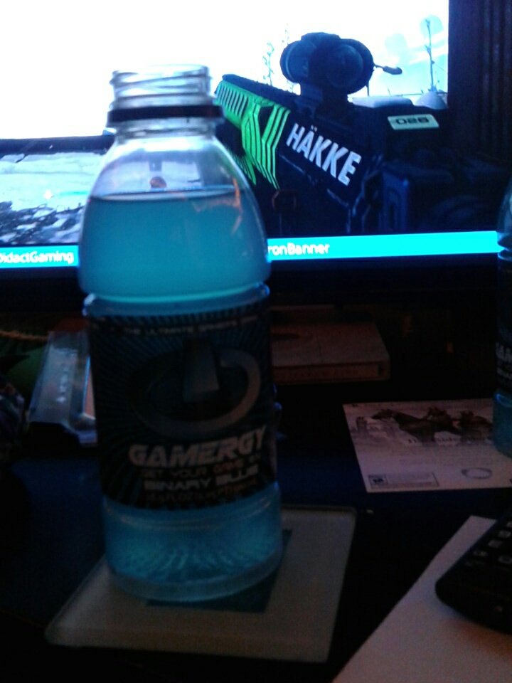 Didact_Re's tweet image. Tonight&apos;s stream is fueled by @DrinkGamergy #BinaryBlue