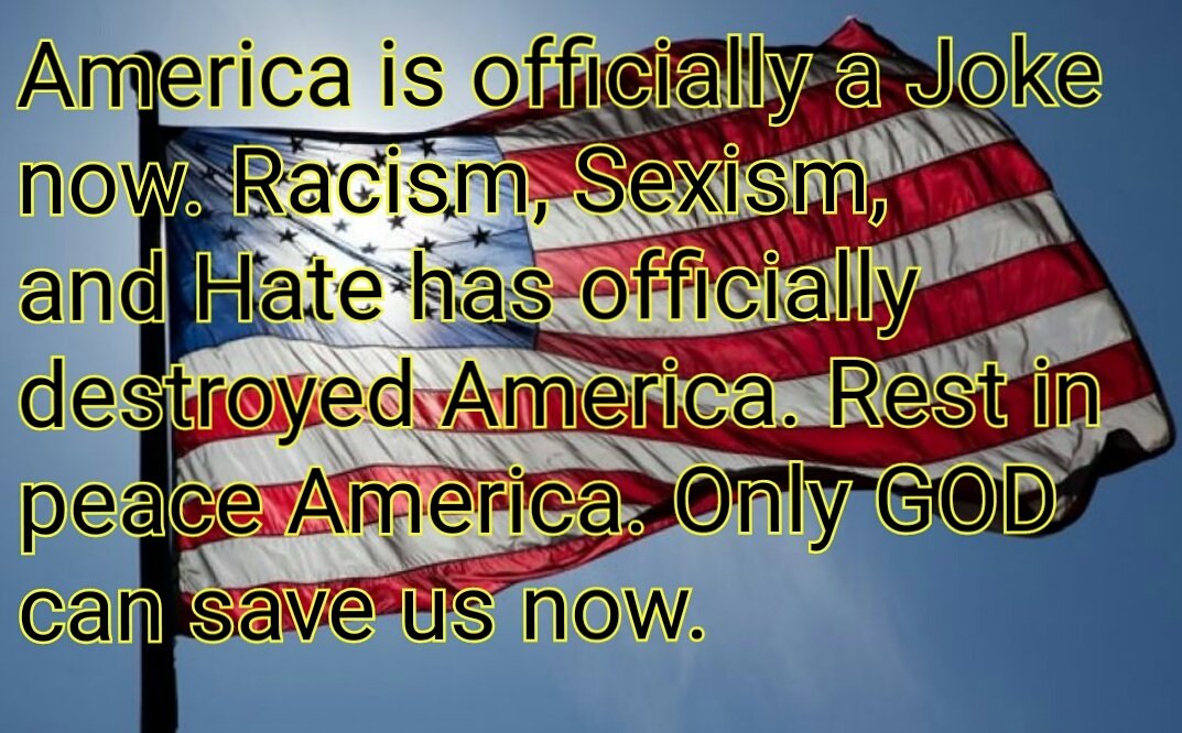 LifeTrueWords's tweet image. Ashame to be an American