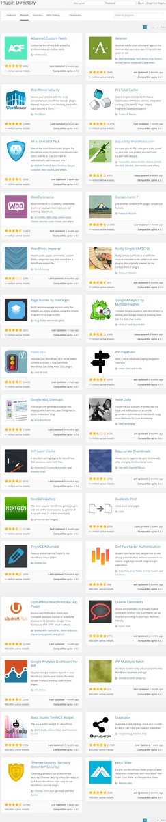 MiPlugins's tweet image. #Wordpress plugin list ❤ #W3TotalCache, #Jetpack, #YoastEO #AllinOneSEOPack #Akismet #GoogleXMLSitemaps #UltimateNofollow