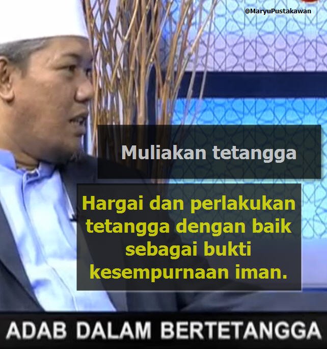 InvesEmasAntam's tweet photo. Adab dalam bertetangga, Muliakan tetangga, hargai dan perlakukan tetangga dg baik sbg bukti kesempurnaan iman @Syarifmatnadjih @AidilAKBAR https://t.co/AHxTlVYebY