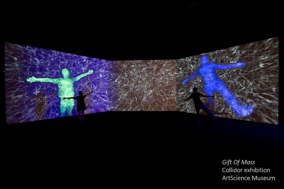marinabaysands's tweet photo. #TBT to the #ASMCollider exhibition at @ArtSciMuseum! #DYK the #GiftOfMass installation was inspired by the Higgs boson? #iscsmd https://t.co/LhXyrBSQ7y