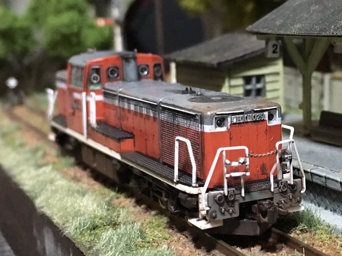 ジオラマ　鉄道 今日のジオラマの写真は山形新幹線 最新型のE8系 つばさです