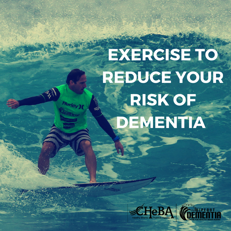 If Australians increased physical activity by just 5%,evidence suggests that 100,000 fewer Australians would develop dementia by 2050.