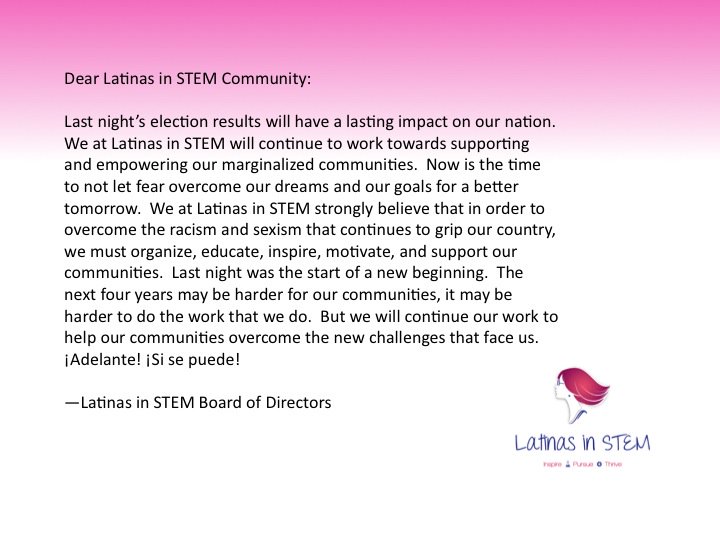 #LatinasinSTEM