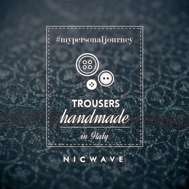 Nicwave's tweet image. Trousers handmade in Italy.
#Nicwave