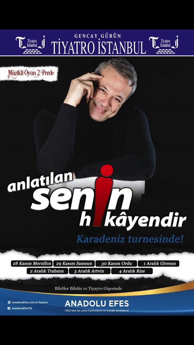 Karadeniz turnemizin tarihleri. Beklerim.