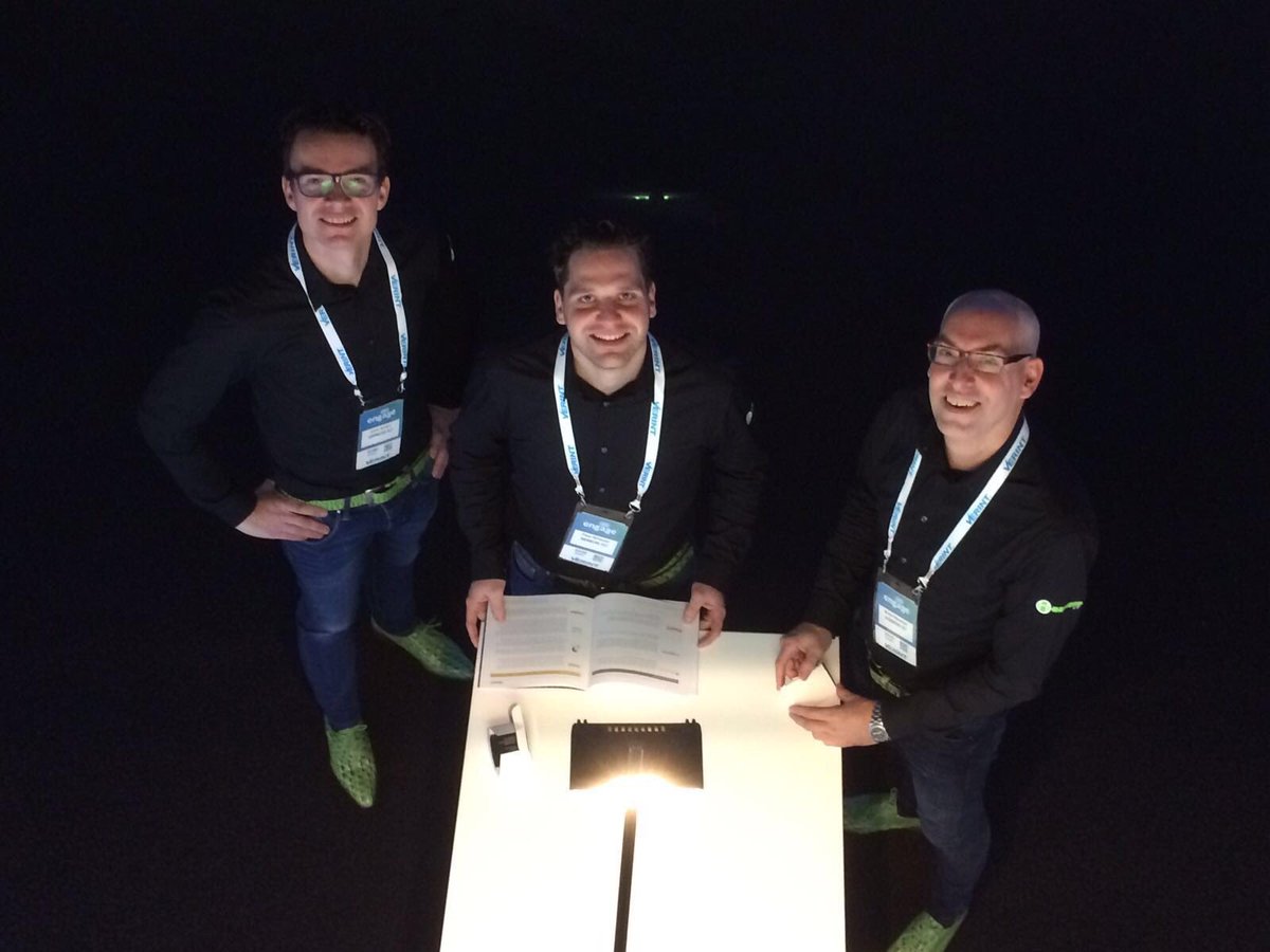 linkologic's tweet photo. @HarbersICT is ready for verint engage event! #Verint16 https://t.co/wPk4k4c3XJ