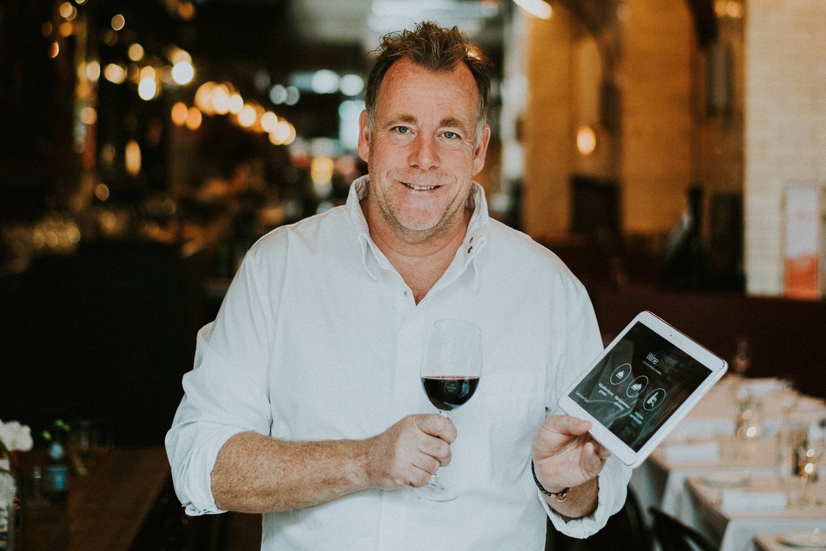 Chef <a href="/ronblaauw/">Ron Blaauw</a> introduceert een 'smart' sommelier. hbmeo.com/blog/ron-blaau…