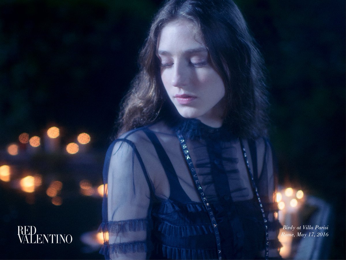 REDVALENTINO on Twitter: "Enjoy throwback of REDValentino Fall/Winter1617 Advertising featuring beautiful @birdy shot talented photographer @oliviab33 https://t.co/HYppHTlQAT" / Twitter
