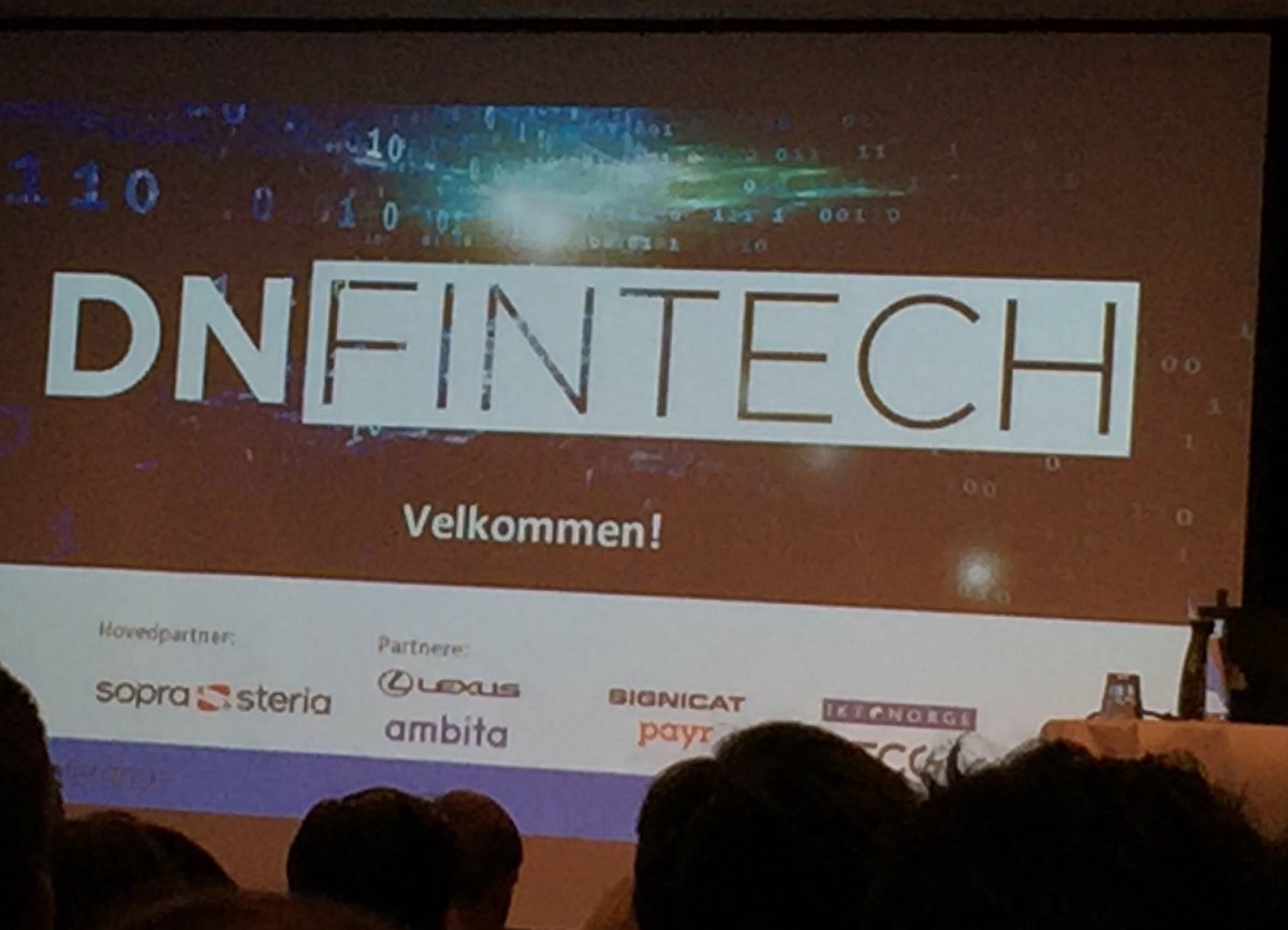 MagnarMeslo's tweet image. Whats the future for banks? #DNfintech Oslo