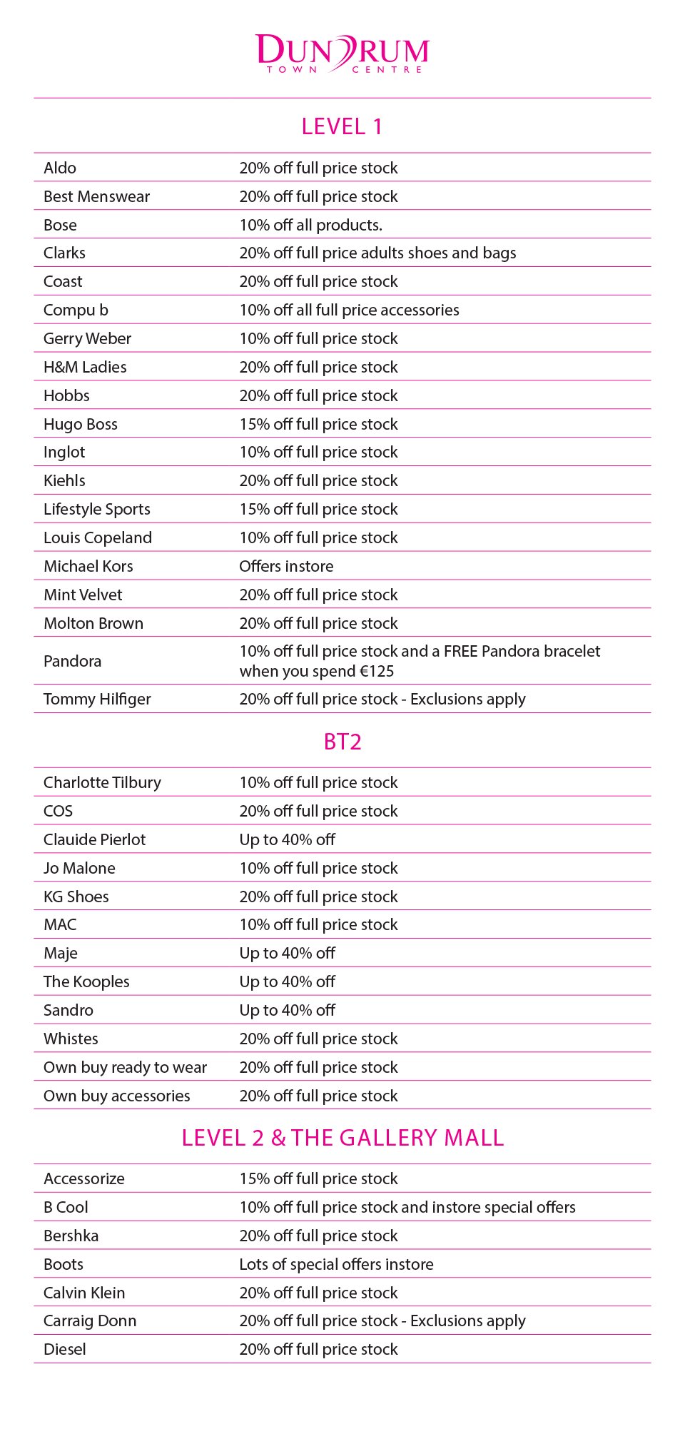 michael kors dundrum