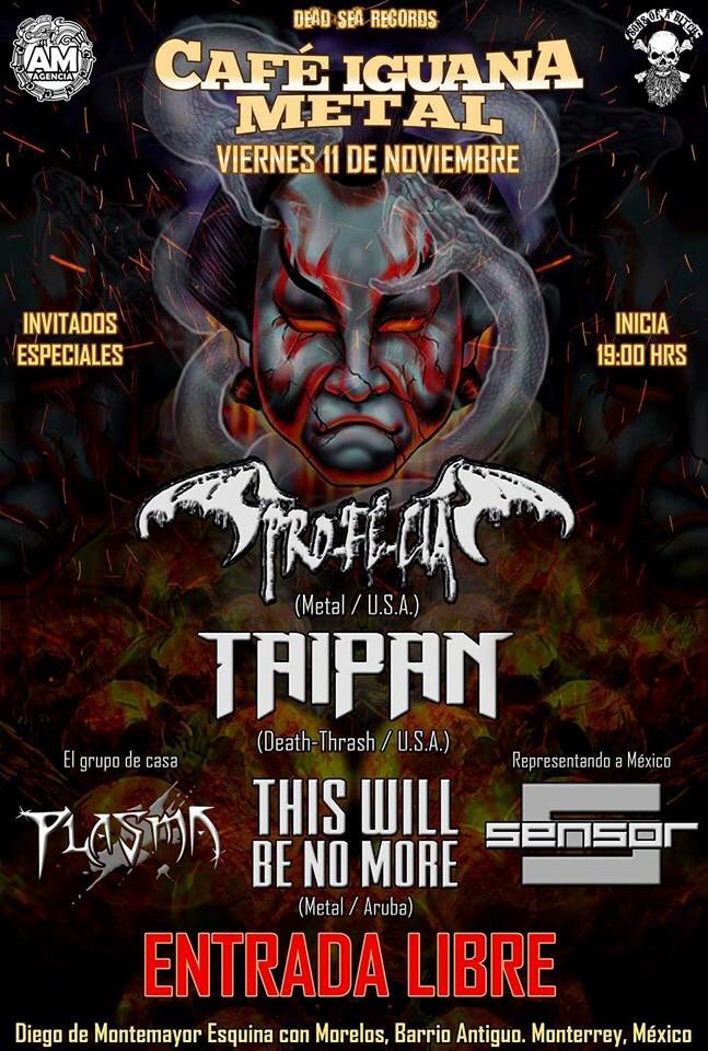<a href="/METALPROFECIA/">PRO-FE-CIA</a> <a href="/Taipan_Official/">Taipan_Official</a> y muchas bandas más!