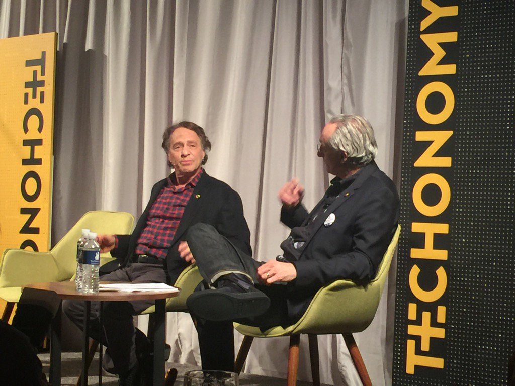 EricTopol's tweet image. Ray Kurzweil is going to publish &quot;The Singularity is Nearer&quot;
Really? I don&apos;t see it (ever)
#techonomy16