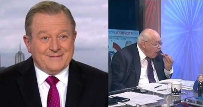 The perils of live TV: Channel 9 blunders show Laurie Oakes eating pizza trib.al/USTv9w2