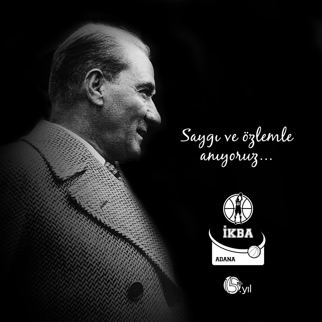 Saygı ve özlemle anıyoruz... #10Kasım #ikba
