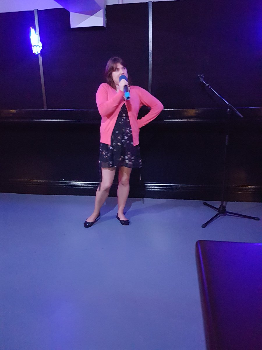 capcomedy's tweet image. Next up at #HardCases is Hayley Webster talking about things that come in small packages #pokemonho #fallingpregnant #smartcars #fitbit