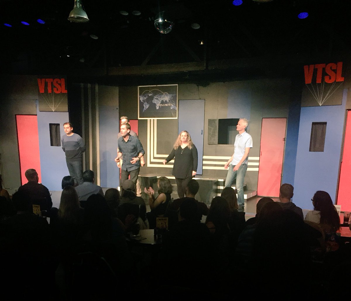 Needed some comic relief tonight. @VanTheatreSport you killed it. 🙏🏼 #stomachhurts #datenight #HahaWithVTSL