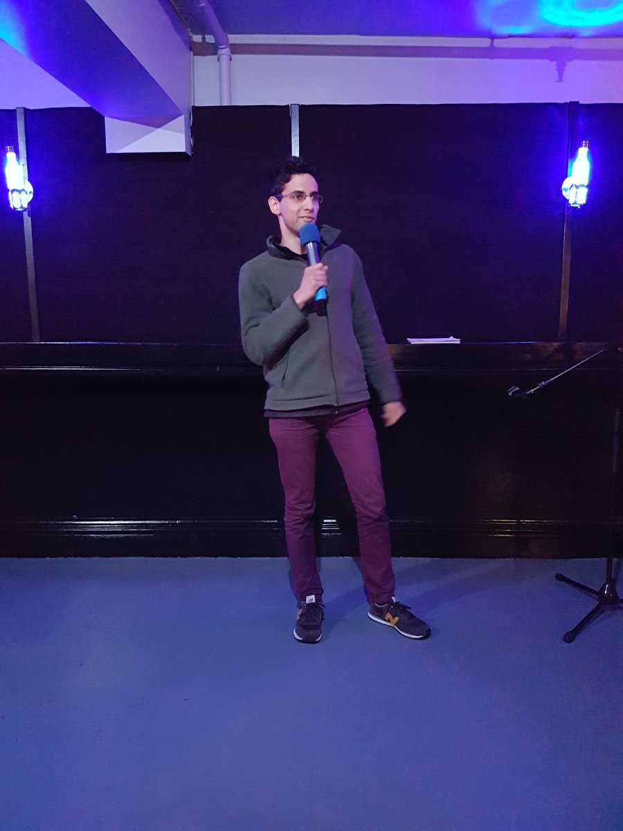 capcomedy's tweet image. At #HardCases is Advait Kirtikar talking about being the other Indian at work and romantic gestures
#relatable #partybus #plantmurder #baaae