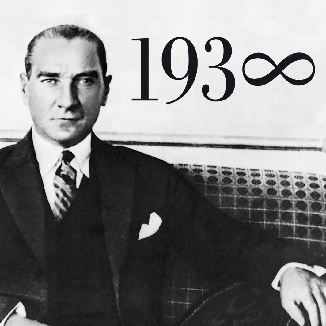 Sevgi, saygı ve minnetle anıyoruz. #Atatürk #SanaBorçluyuz #10Kasım #atatürküanıyoruz