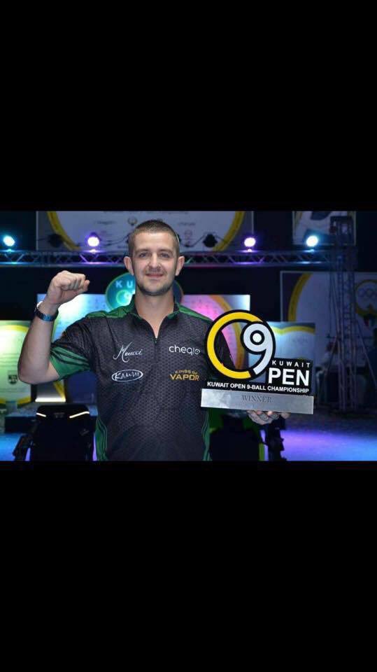 taombilliards's tweet photo. Taom Tips Pro Jayson Shaw Kuwait Open Champion #50K #taomtips https://t.co/m7meClNMek