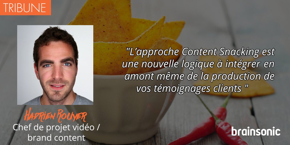 vperquia's tweet image. Comment repenser vos témoignages clients dans une stratégie multicanal ?
#ContentSnacking #VideoMarketing
po.st/Uq6TfU