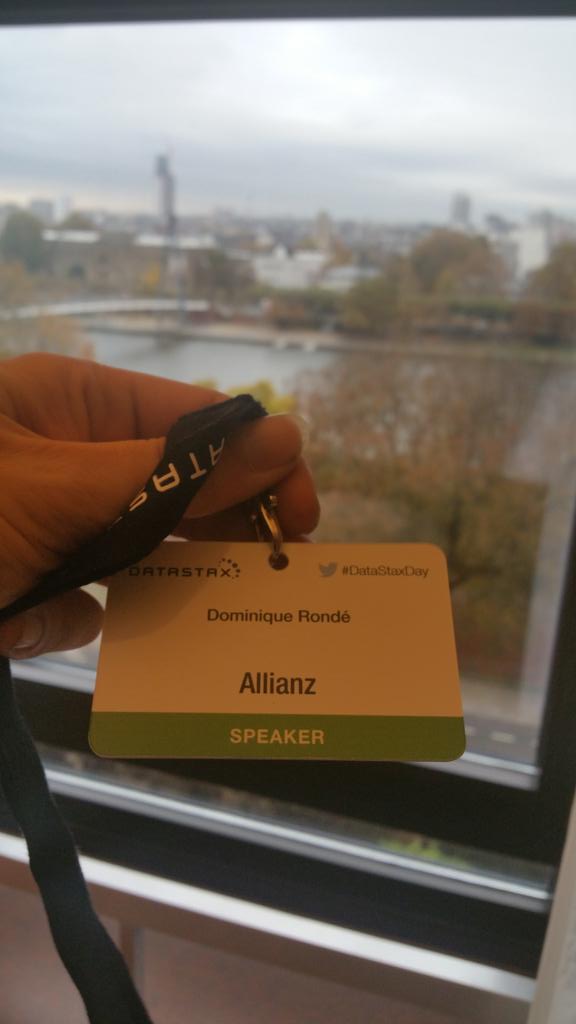 BigDataPilot's tweet photo. Good morning Frankfurt! #DataStaxDay https://t.co/pptDawf6I4